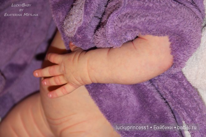 Алинка-Малинка. Кукла реборн Екатерины Метлиной