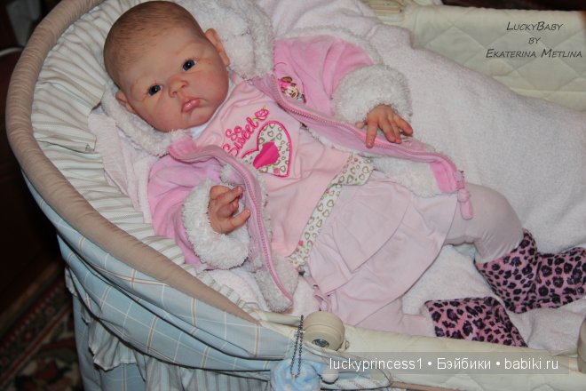 Алинка-Малинка. Кукла реборн Екатерины Метлиной