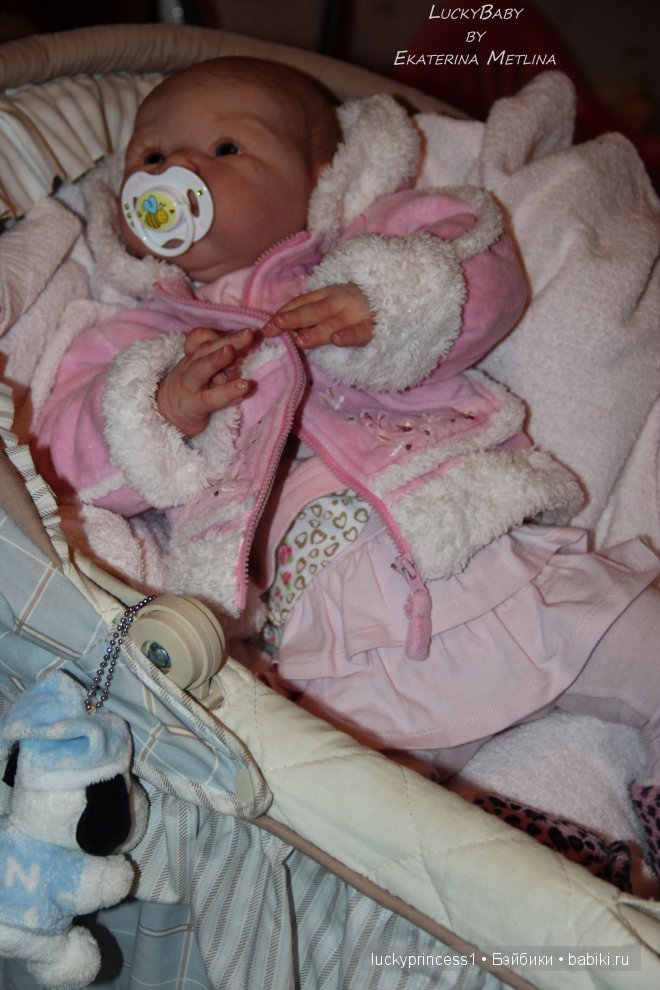Алинка-Малинка. Кукла реборн Екатерины Метлиной