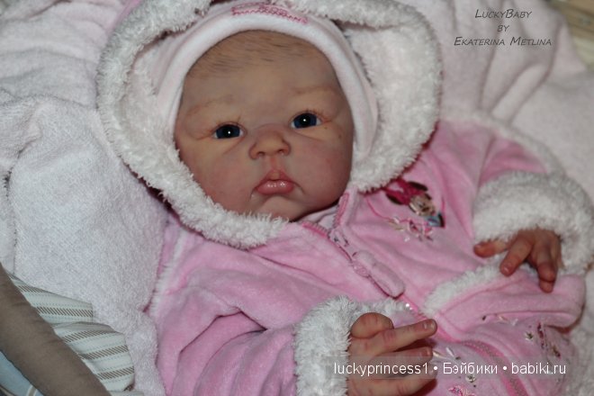 Алинка-Малинка. Кукла реборн Екатерины Метлиной (фото 10)