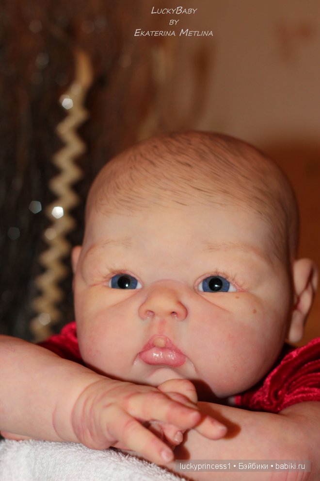 Алинка-Малинка. Кукла реборн Екатерины Метлиной