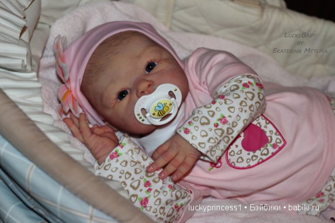 Алинка-Малинка. Кукла реборн Екатерины Метлиной (фото 7)