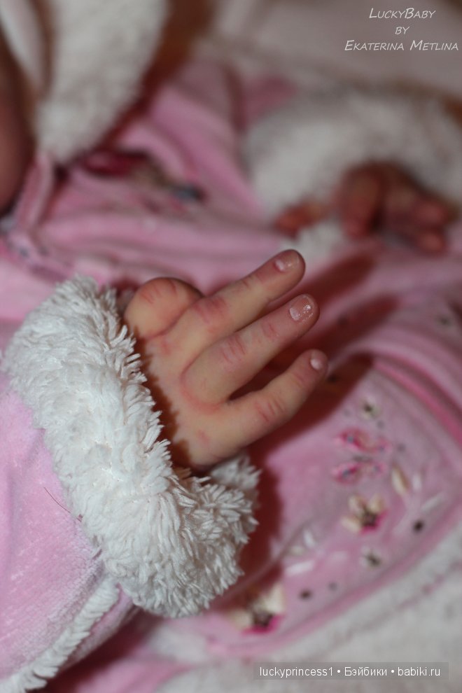 Алинка-Малинка. Кукла реборн Екатерины Метлиной