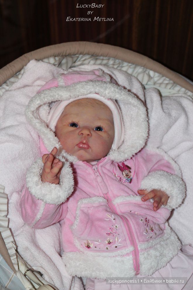 Алинка-Малинка. Кукла реборн Екатерины Метлиной (фото 9)