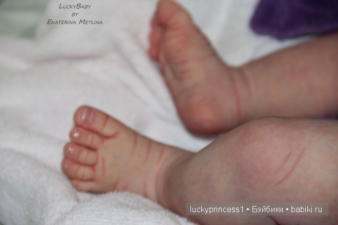 Алинка-Малинка. Кукла реборн Екатерины Метлиной