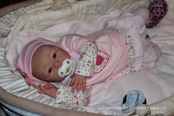 Алинка-Малинка. Кукла реборн Екатерины Метлиной (фото 8)