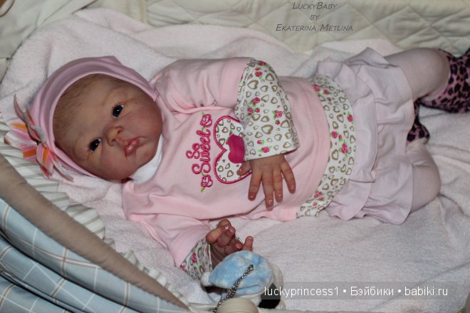 Алинка-Малинка. Кукла реборн Екатерины Метлиной (фото 5)