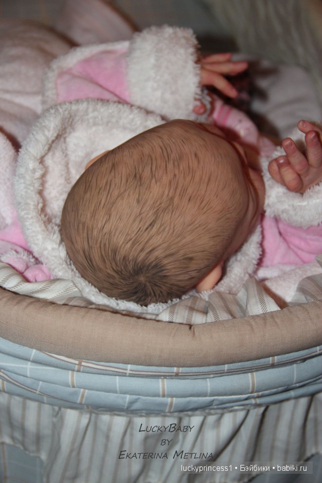 Алинка-Малинка. Кукла реборн Екатерины Метлиной