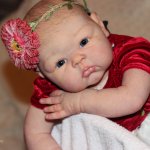 Алинка-Малинка. Кукла реборн Екатерины Метлиной