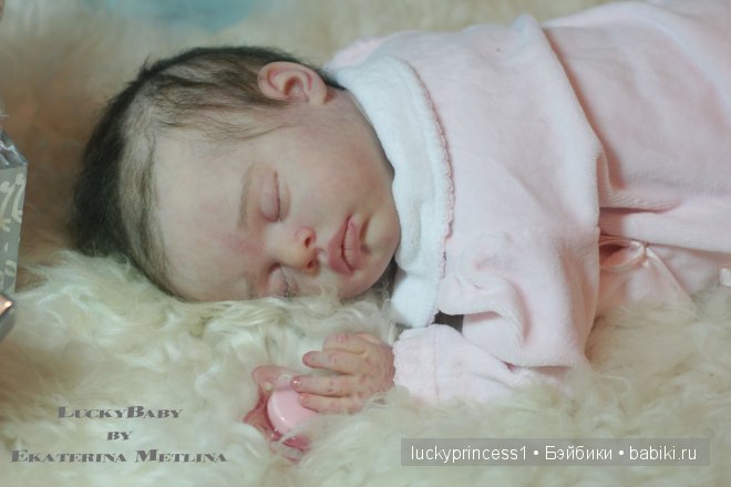 Подарок для маленькой Принцессы! Кукла реборн Екатерины Метлиной (фото 7)