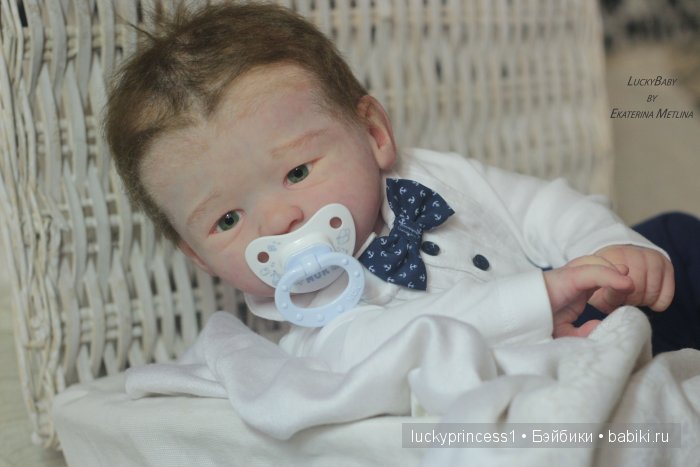 Хотел быть девочкой, но все же мальчик. Мартин. Кукла реборн Екатерины Метлиной