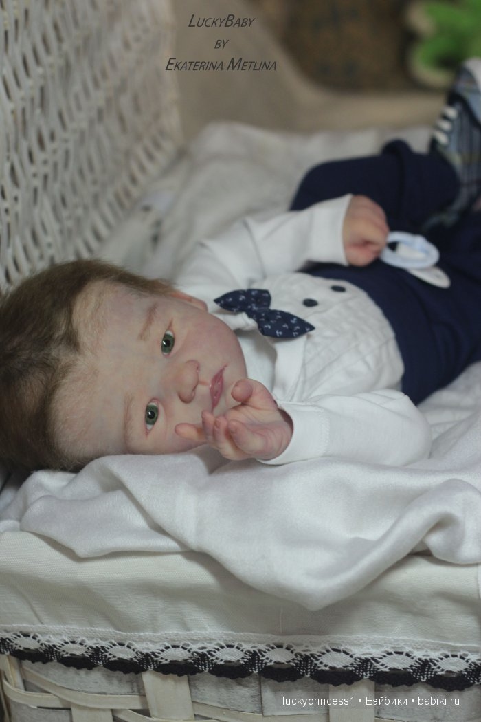 Хотел быть девочкой, но все же мальчик. Мартин. Кукла реборн Екатерины Метлиной