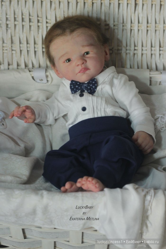 Хотел быть девочкой, но все же мальчик. Мартин. Кукла реборн Екатерины Метлиной