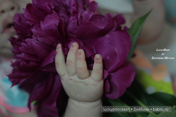 Силикон-виниловая пухляшка Лизок. Кукла реборн Екатерины Метлиной