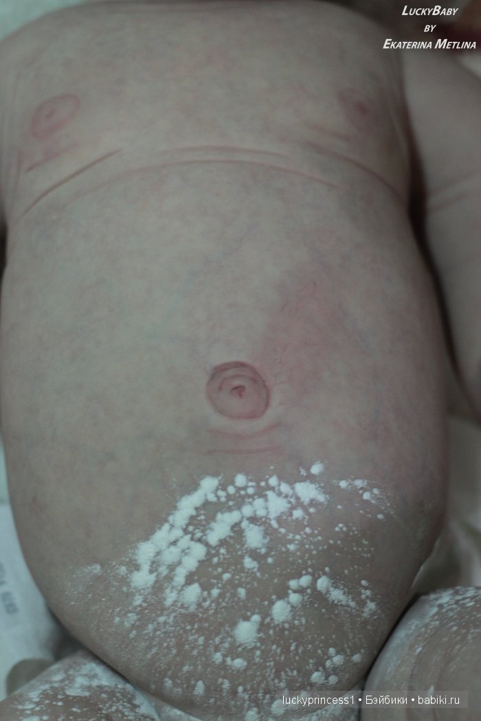 Силикон-виниловая пухляшка Лизок. Кукла реборн Екатерины Метлиной