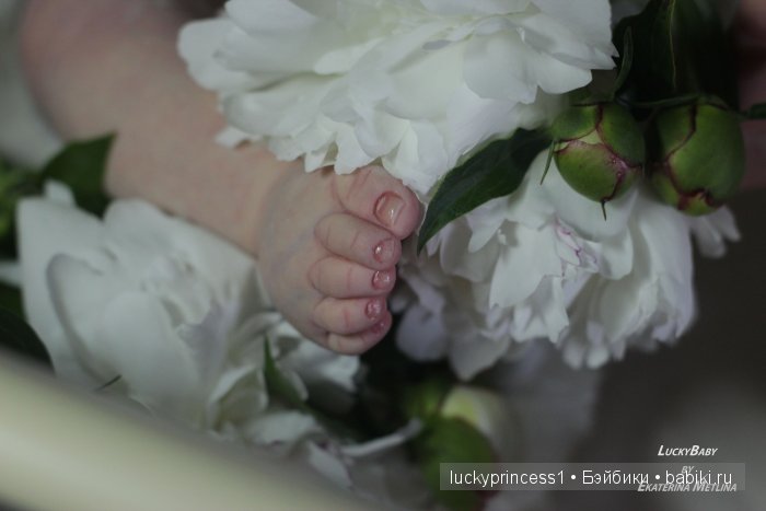 Силикон-виниловая пухляшка Лизок. Кукла реборн Екатерины Метлиной