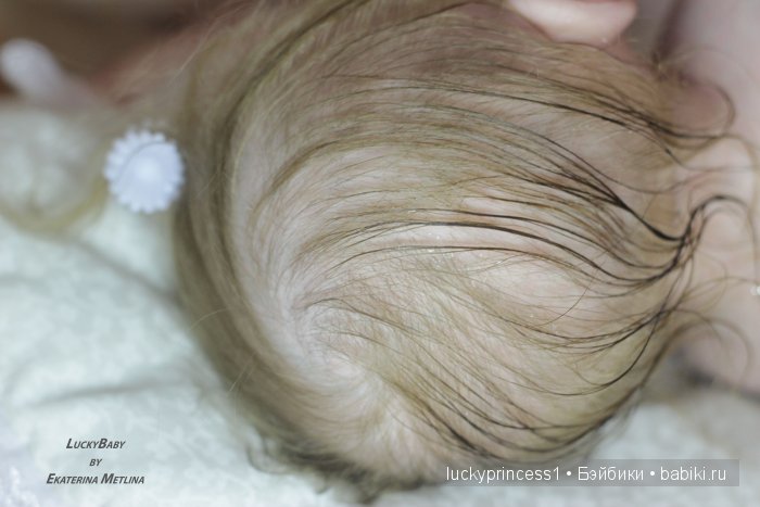 Силикон-виниловая пухляшка Лизок. Кукла реборн Екатерины Метлиной