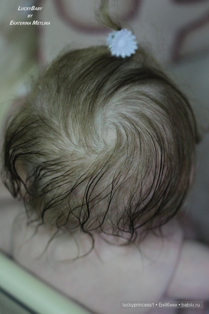 Силикон-виниловая пухляшка Лизок. Кукла реборн Екатерины Метлиной