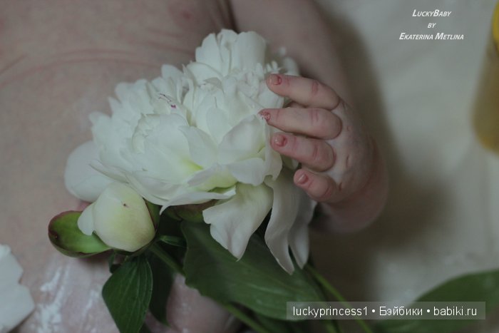 Силикон-виниловая пухляшка Лизок. Кукла реборн Екатерины Метлиной