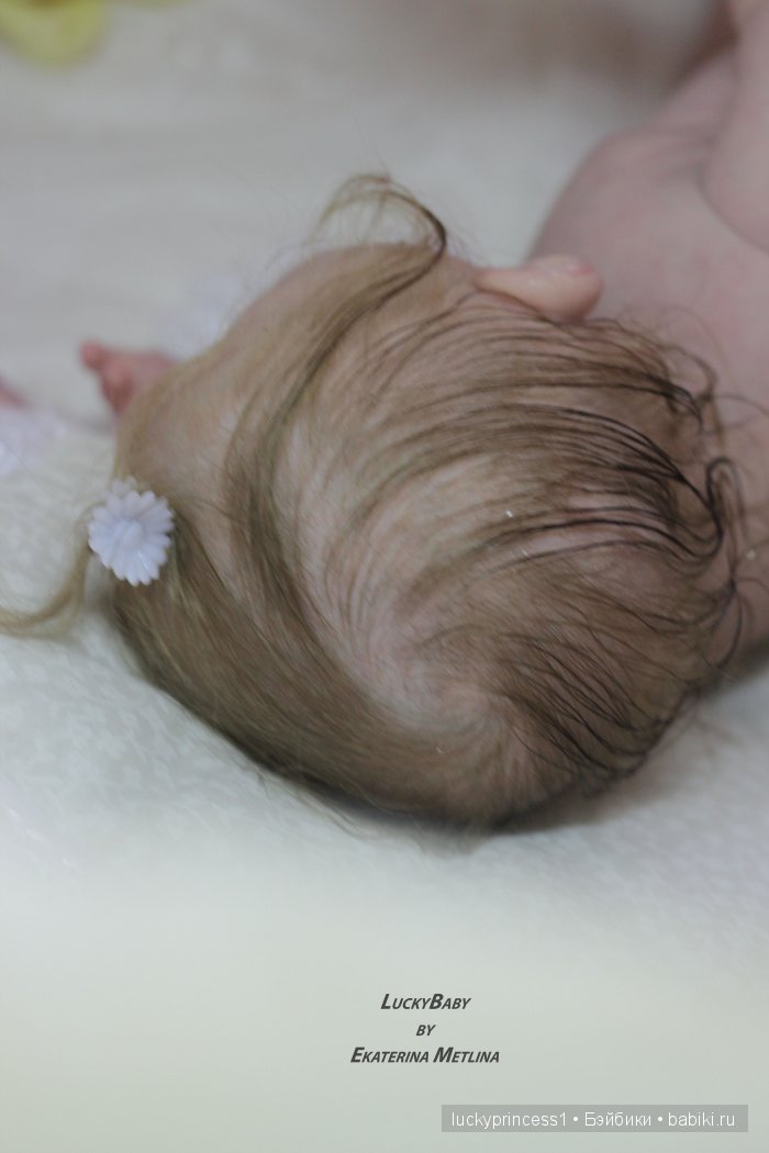 Силикон-виниловая пухляшка Лизок. Кукла реборн Екатерины Метлиной