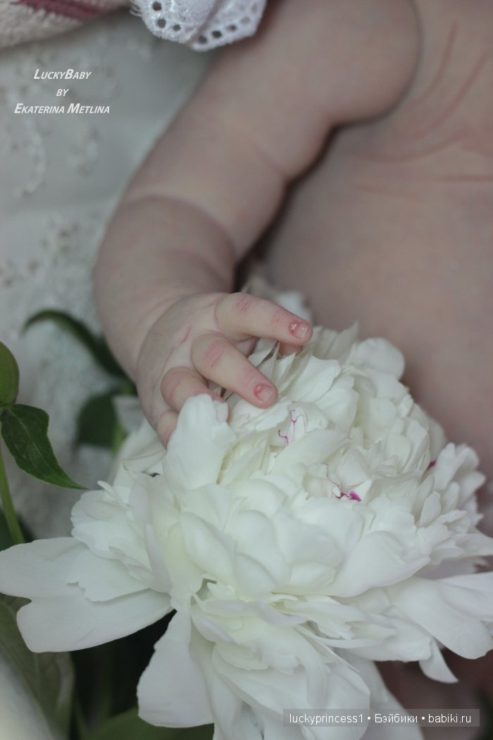 Силикон-виниловая пухляшка Лизок. Кукла реборн Екатерины Метлиной