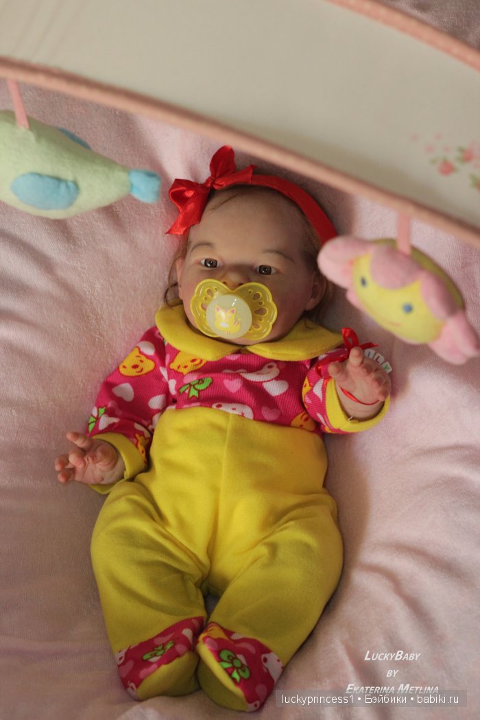 Малышка Лилишка. Кукла реборн Екатерины Метлиной (фото 4)