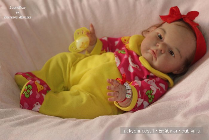 Малышка Лилишка. Кукла реборн Екатерины Метлиной (фото 9)