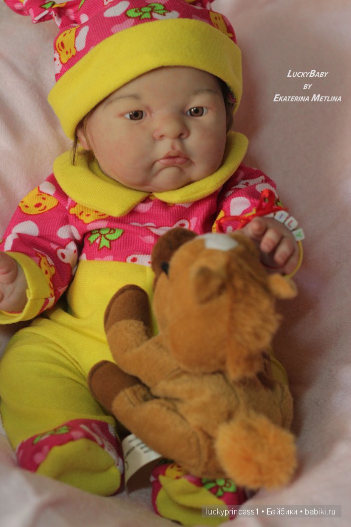 Малышка Лилишка. Кукла реборн Екатерины Метлиной