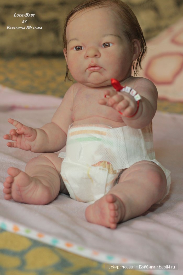 Малышка Лилишка. Кукла реборн Екатерины Метлиной