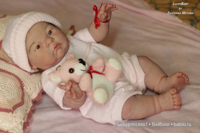 Малышка Лилишка. Кукла реборн Екатерины Метлиной