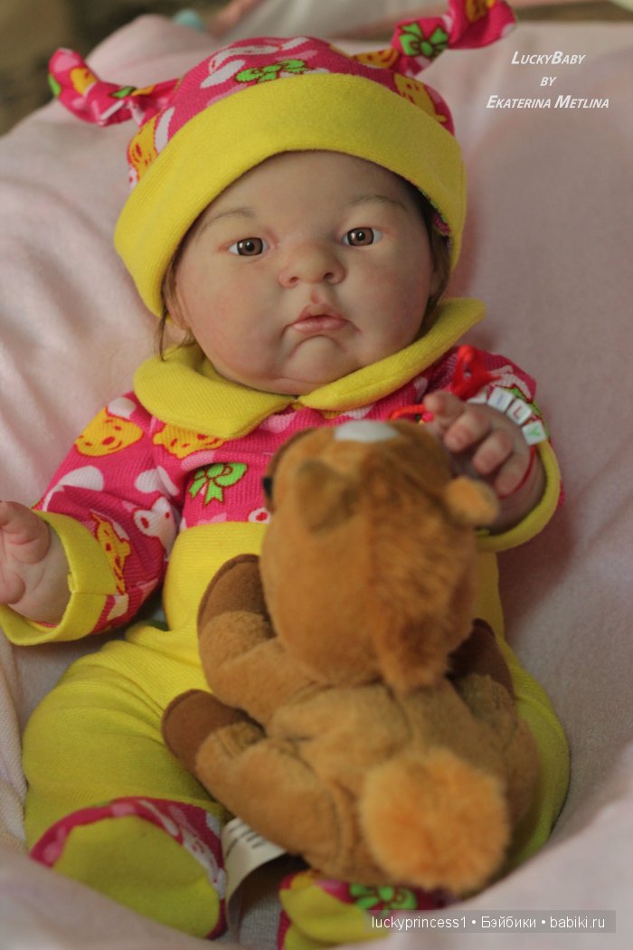 Малышка Лилишка. Кукла реборн Екатерины Метлиной