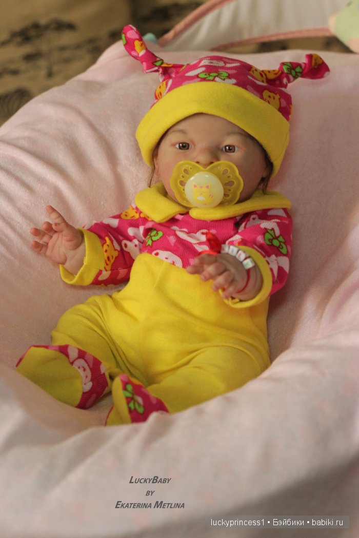 Малышка Лилишка. Кукла реборн Екатерины Метлиной