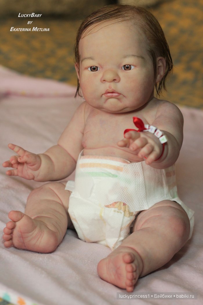 Малышка Лилишка. Кукла реборн Екатерины Метлиной