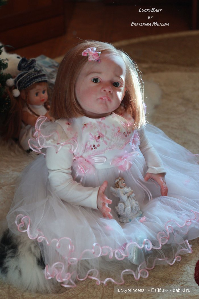 Праздник к нам приходит... Новый образ Полины.Кукла реборн Екатерины Метлиной