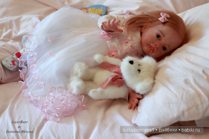 Праздник к нам приходит... Новый образ Полины.Кукла реборн Екатерины Метлиной