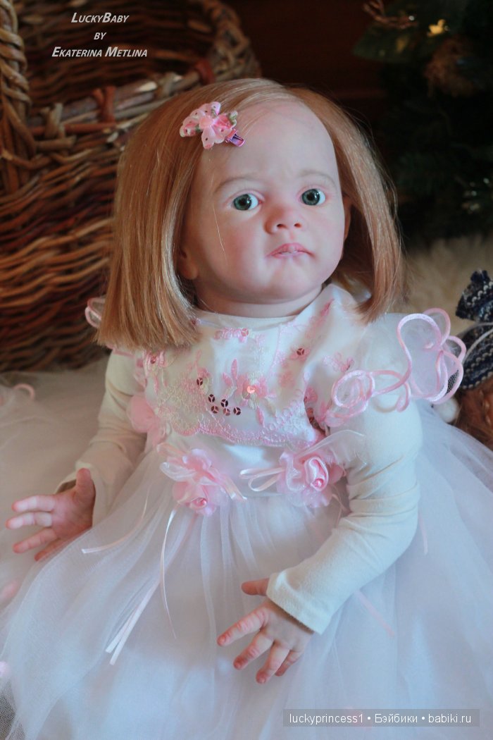 Праздник к нам приходит... Новый образ Полины.Кукла реборн Екатерины Метлиной
