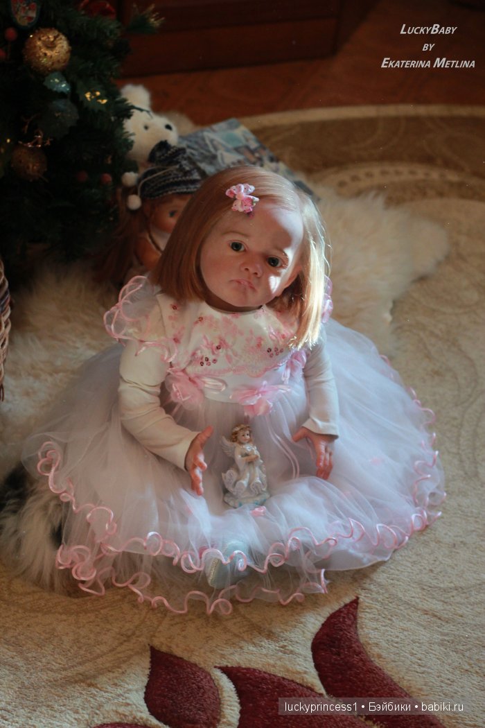 Праздник к нам приходит... Новый образ Полины.Кукла реборн Екатерины Метлиной