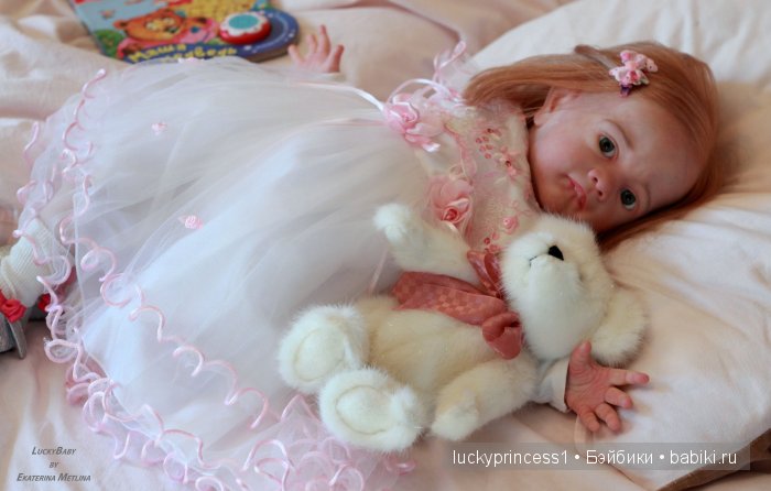 Праздник к нам приходит... Новый образ Полины.Кукла реборн Екатерины Метлиной