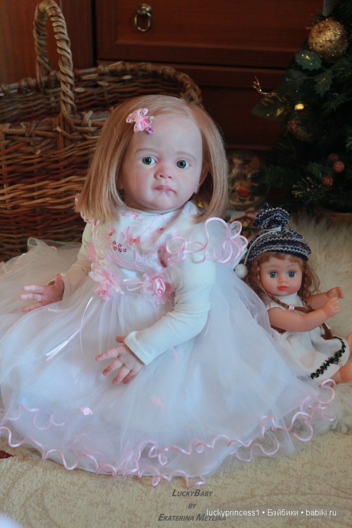 Праздник к нам приходит... Новый образ Полины.Кукла реборн Екатерины Метлиной
