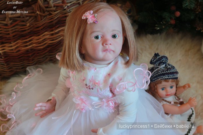 Праздник к нам приходит... Новый образ Полины.Кукла реборн Екатерины Метлиной