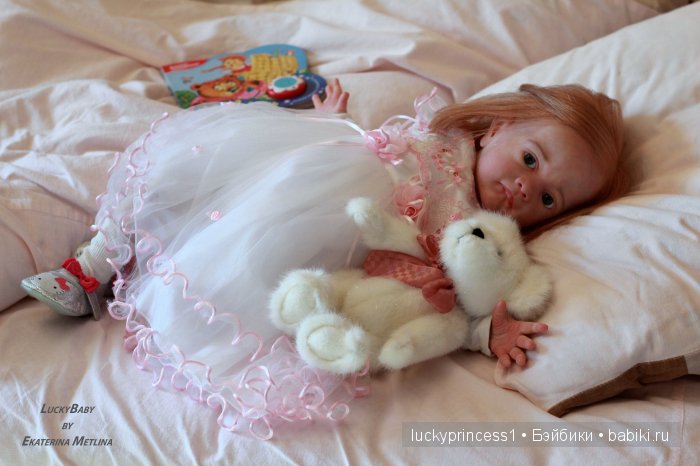 Праздник к нам приходит... Новый образ Полины.Кукла реборн Екатерины Метлиной