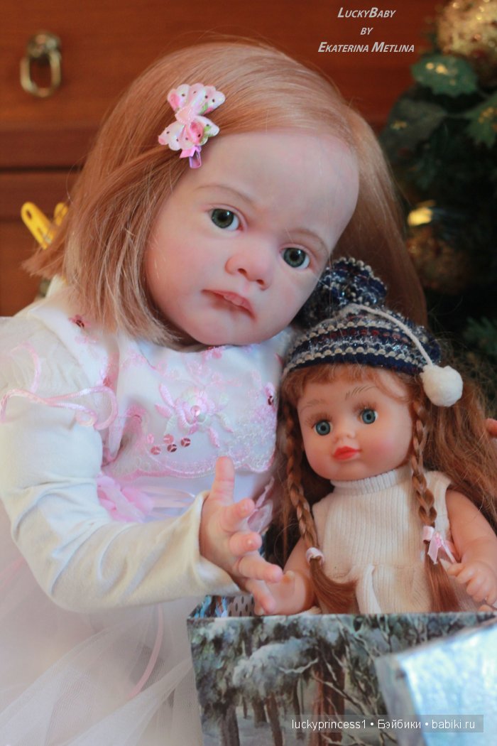 Праздник к нам приходит... Новый образ Полины.Кукла реборн Екатерины Метлиной