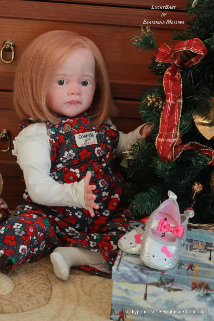 Праздник к нам приходит... Новый образ Полины.Кукла реборн Екатерины Метлиной (фото 8)