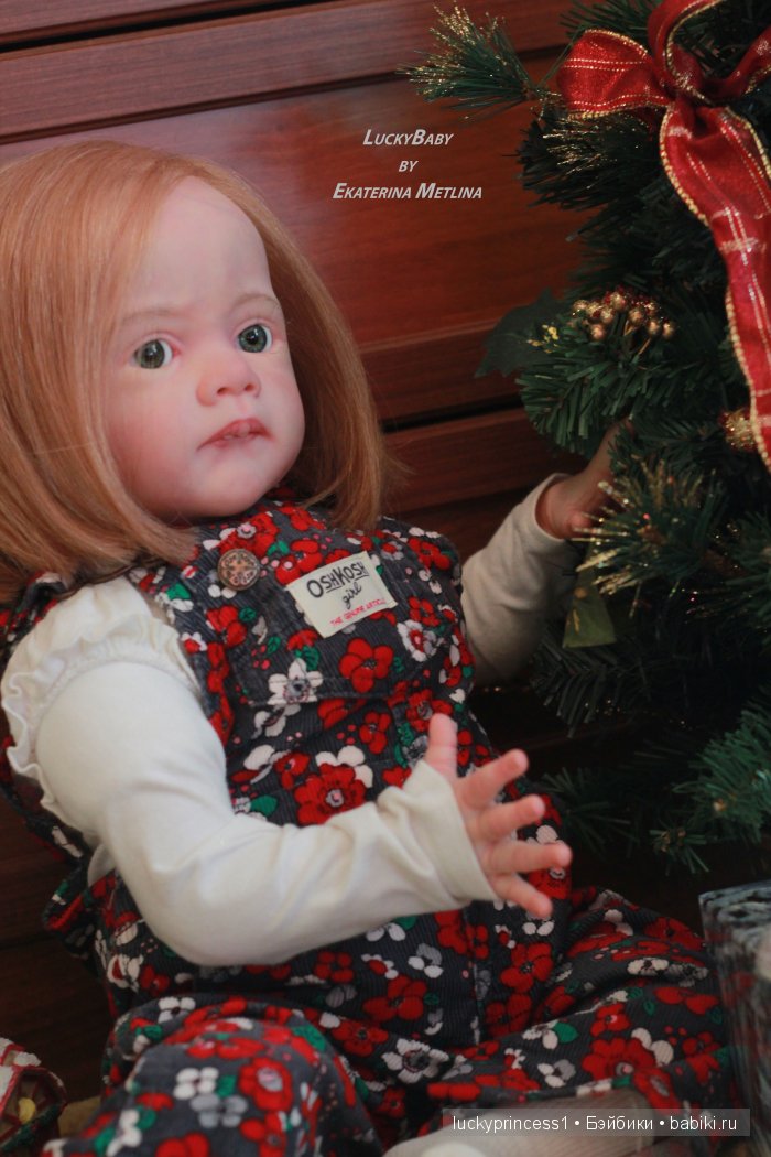 Праздник к нам приходит... Новый образ Полины.Кукла реборн Екатерины Метлиной (фото 7)