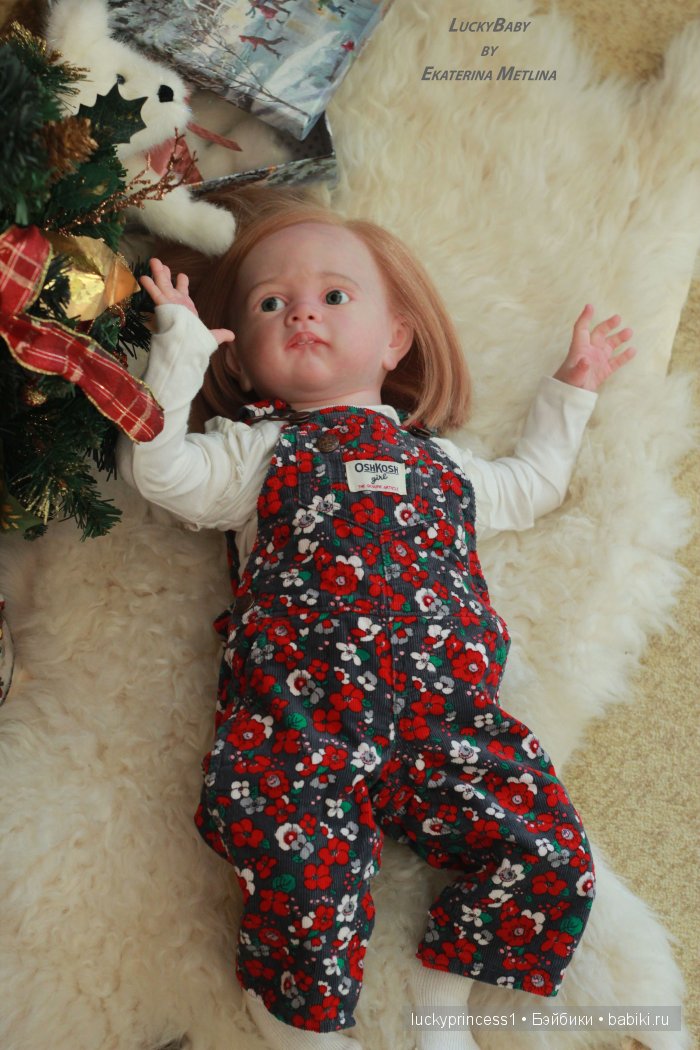 Праздник к нам приходит... Новый образ Полины.Кукла реборн Екатерины Метлиной