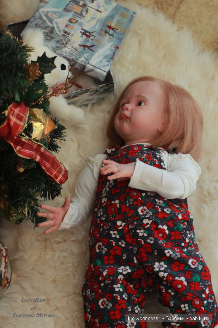 Праздник к нам приходит... Новый образ Полины.Кукла реборн Екатерины Метлиной (фото 9)