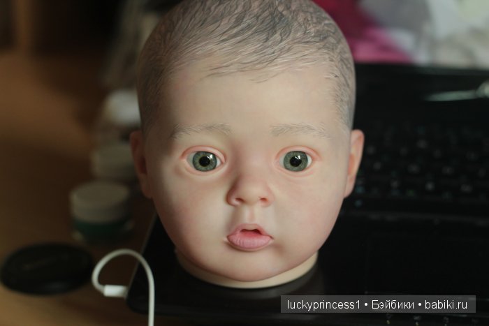 Моя переделочка из Тиффи в Танюшу. Кукла реборн Екатерины Метлиной (фото 5)