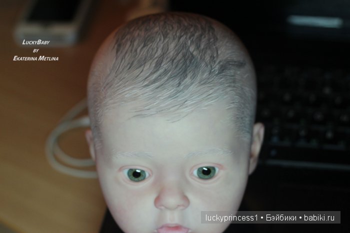 Моя переделочка из Тиффи в Танюшу. Кукла реборн Екатерины Метлиной (фото 3)