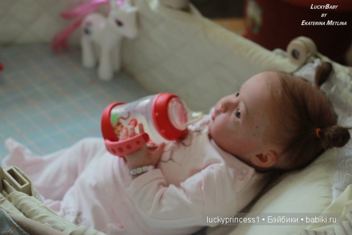 Кукла реборн Танечка, мы до прошили волосики