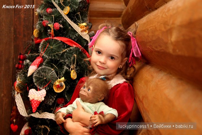 Monkey Monita with blue sky eyes... Кукла реборн Екатерины Метлиной